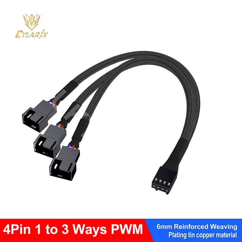 Pc Gaming Lian Li - สายแยกพัดลม Cylarix PWM สำหรับ PC แบบ