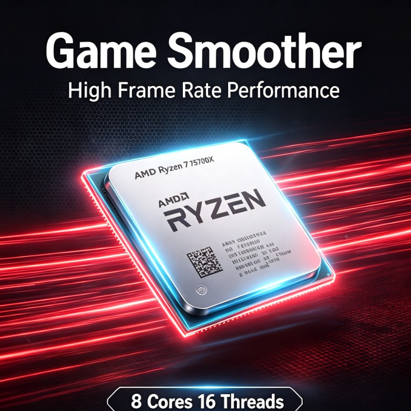 Amd Cpu Ryzen 7 - โปรเซสเซอร์ AMD Ryzen 7 5700X สำหรับคอมพิวเตอร์เล่นเกมและทำงานที่บ้าน