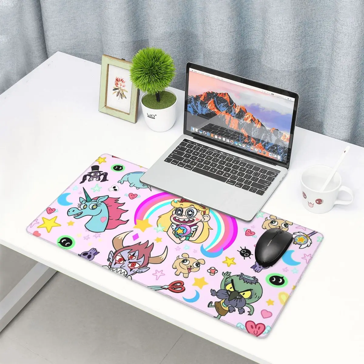 Pc Gaming Vs Laptop Gaming - แผ่นรองเมาส์ขนาดใหญ่ สตาร์ ปะทะ ฝ่ายปีศาจ! แผ่นรองเมาส์สำหรับเล่นเกมส์ คอมพิวเตอร์