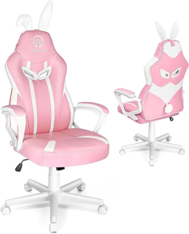 Pc Gaming Girl - Vเก้าอี้เล่นเกมสําหรับเด็ก,วัยรุ่นGamerเก้าอี้ผู้ใหญ่เก้าอี้คอมพิวเตอร์สําหรับหญิง,วิดีโอเกมเก้าอี้,Gamer Ergonomicเก้าอี้PC,Multi-C