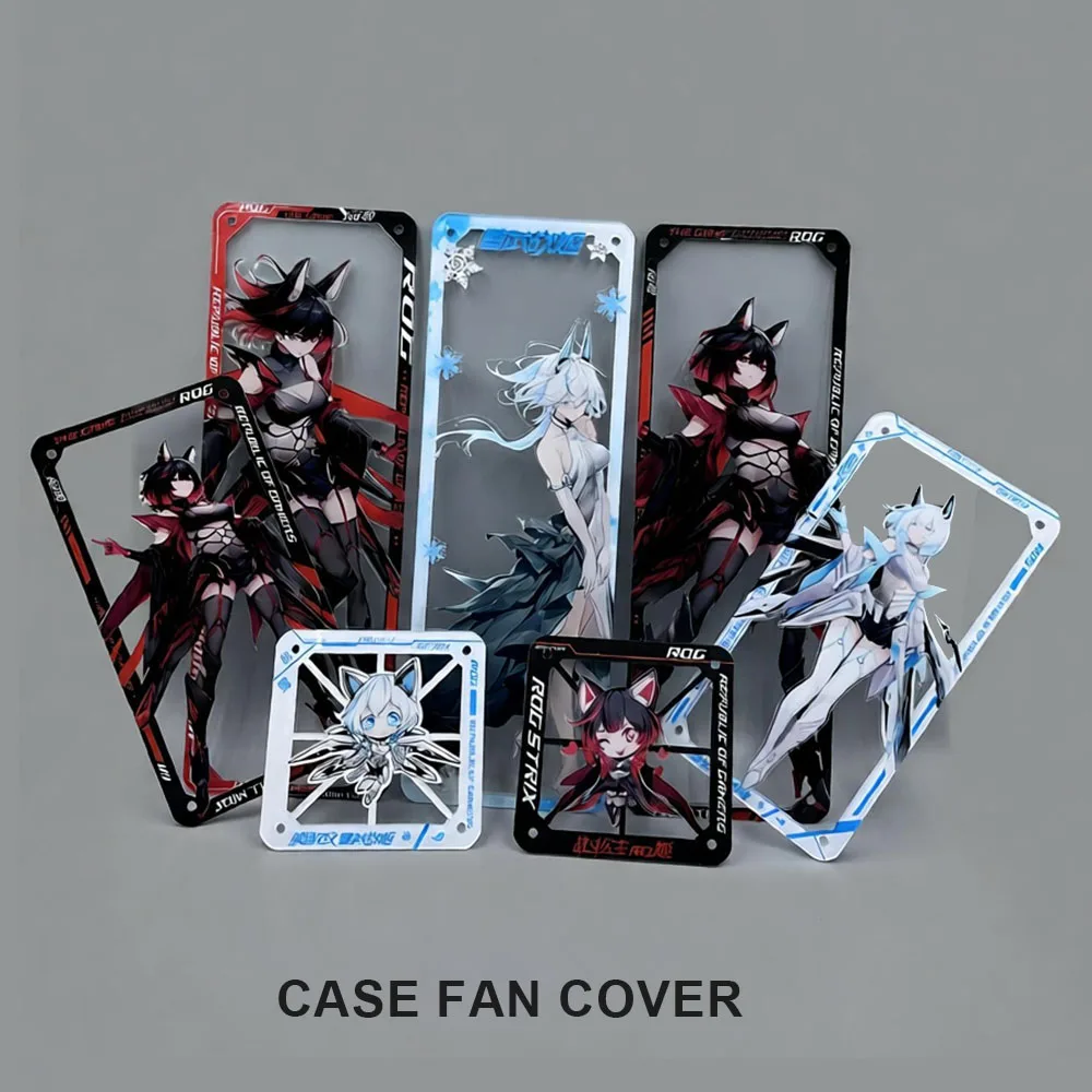 Pc Gaming Lian Li - ฝาครอบพัดลมเคสคอมพิวเตอร์ ขนาด 12 ซม. ตกแต่งได้ตามต้องการ ป้องกันฝุ่น