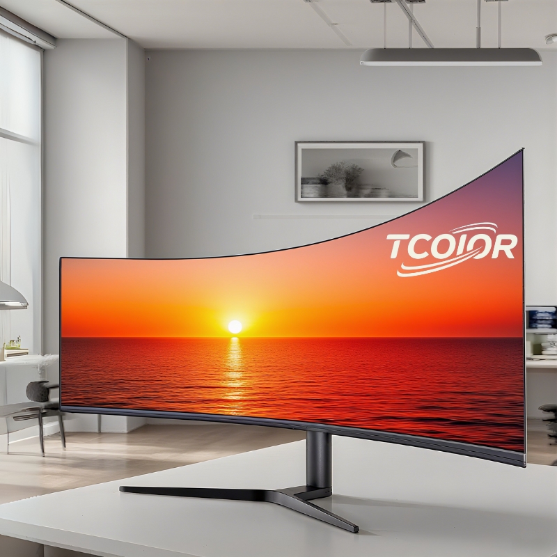 Pc Gaming Ultrawide Monitor - จอคอมพิวเตอร์แบบไร้ขอบ รุ่นบางเฉียบ LED PC 4K 34