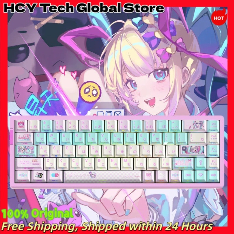 Pc Gaming Girl - คีย์แคปอะนิเมะ NEEDY GIRL OVERDOSE OMGkawaiiAngel สำหรับคีย์บอร์ดแมคคานิคอล