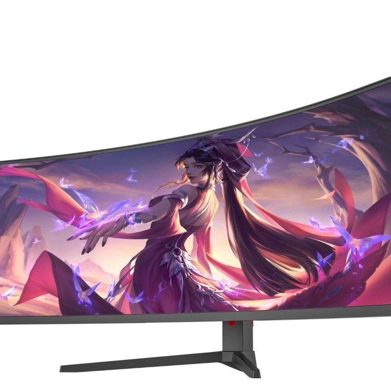 Pc Gaming Ultrawide Monitor - จอภาพโค้งขนาด 49 นิ้ว อัตราส่วน 32:9 ความละเอียด