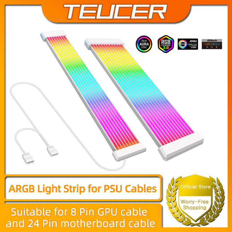 Pc Gaming Lian Li - PC RGB Light Strip เหมาะสําหรับ PSU