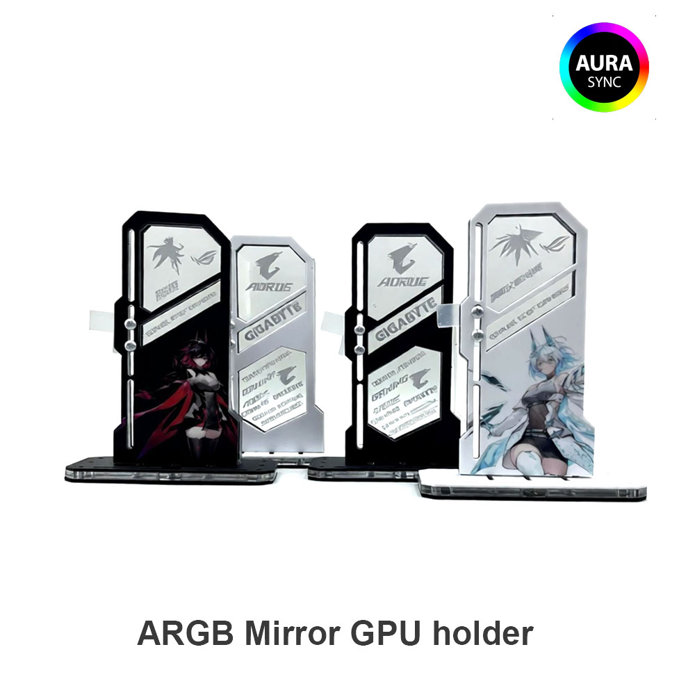 Pc Gaming Lian Li - ขาตั้งการ์ดจอแนวตั้ง DIY สำหรับเคสคอมพิวเตอร์เกมเมอร์ รองรับการ์ดจอ 5090 5080