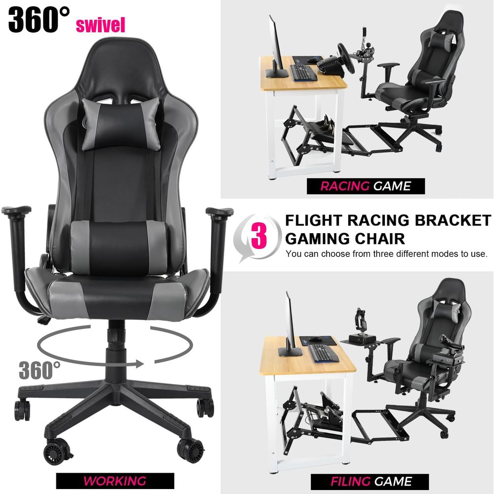 เก้าอี้เกมมิ่งพนักพิงสูงปรับเอ - Gaming Chair บทวิจารณ์และราคา