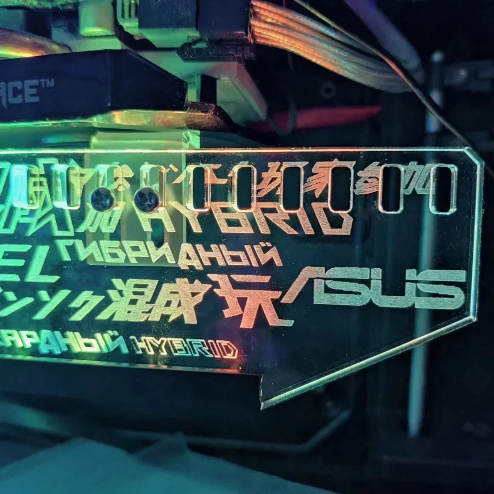 ICY MOD ขายึด VGA แบบกำหนดเอง  - Pc Gaming Lian Li บทวิจารณ์และราคา