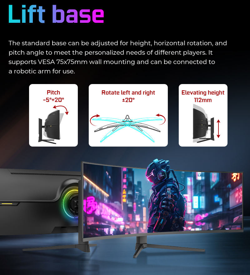 จอเกมมิ่งโค้ง R3800 ขนาด 49 นิ - Pc Gaming Ultrawide Monitor บทวิจารณ์และราคา