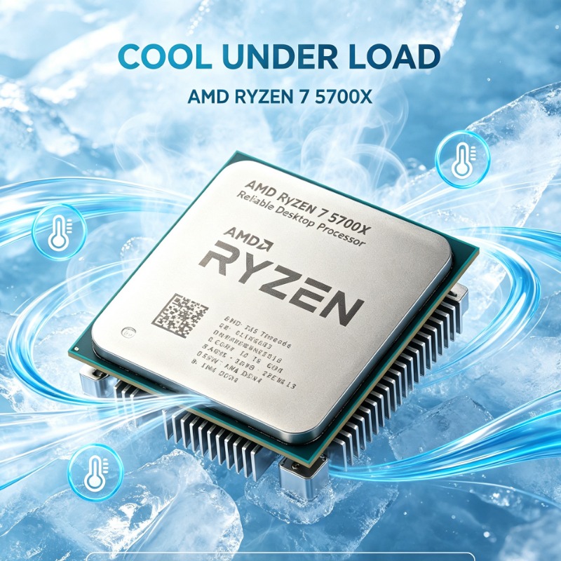 ซีพียูทดแทนระบบ AM4 AMD Ryzen  - Amd Cpu Ryzen 7 บทวิจารณ์และราคา