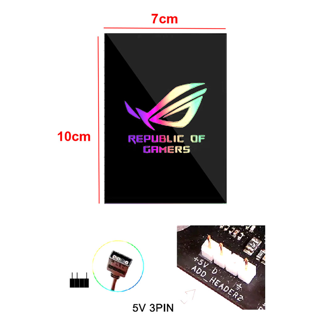 PC Case Light Board, RGB ป้าย  - Pc Gaming Lian Li บทวิจารณ์และราคา