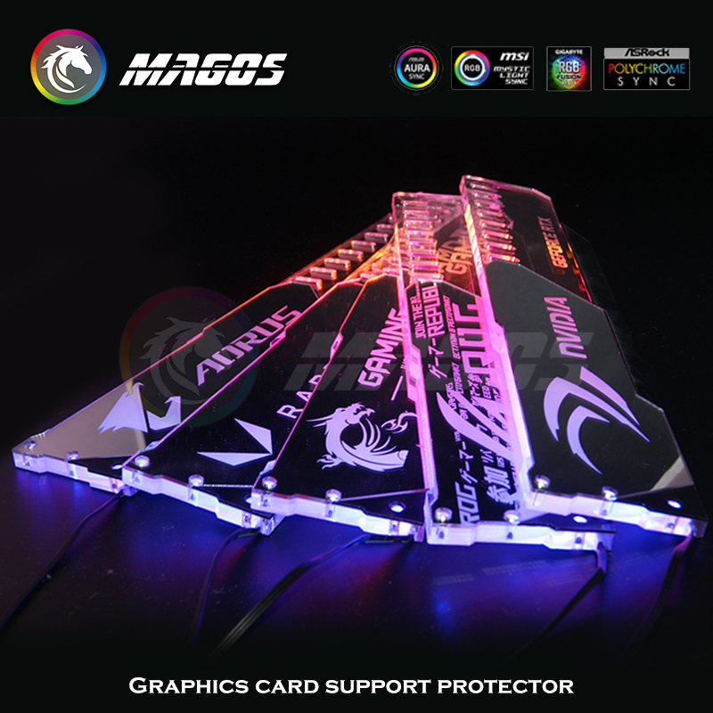 ตัวยึดจีพียูกระจกสีเงิน argbg  - Pc Gaming Lian Li บทวิจารณ์และราคา