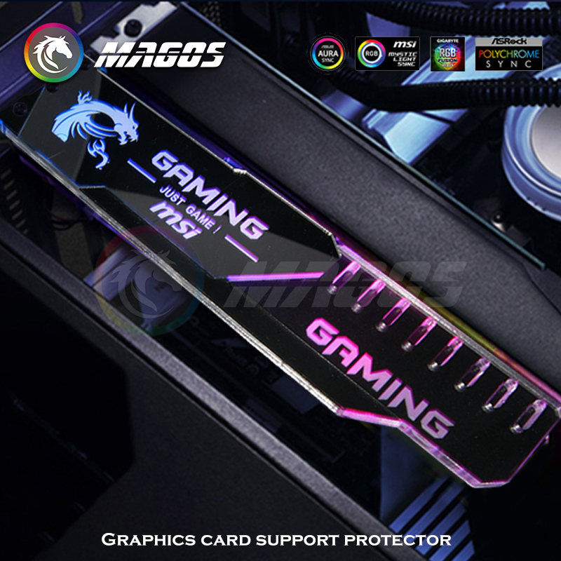 ตัวยึดจีพียูกระจกสีเงิน argbg  - Pc Gaming Lian Li บทวิจารณ์และราคา