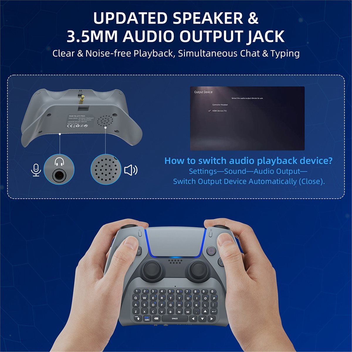 กู๊ดไอเดีย 3.5 มม.คีย์บอร์ดไร้ - Gaming Speaker บทวิจารณ์และราคา