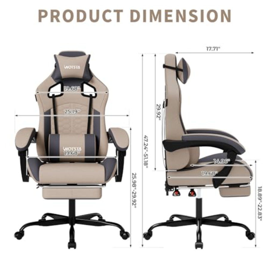 เก้าอี้เกมมิ่งพร้อมฟังก์ชันนวด - Gaming Chair บทวิจารณ์และราคา