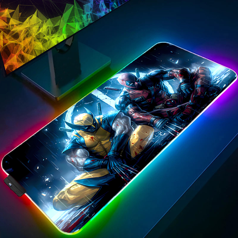 แผ่นรองเมาส์ LED สำหรับเล่นเกม - Pc Gaming Anime บทวิจารณ์และราคา