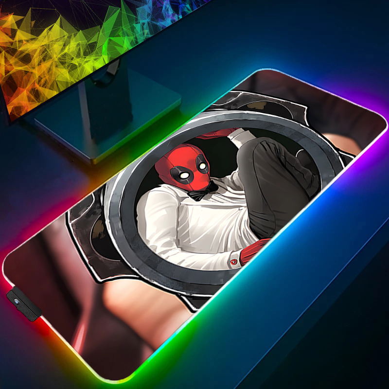 แผ่นรองเมาส์ LED สำหรับเล่นเกม - Pc Gaming Anime บทวิจารณ์และราคา