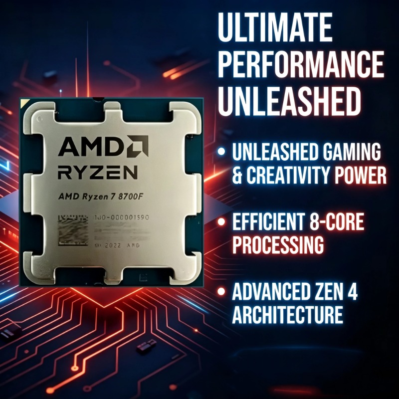 ซีพียู AMD Ryzen 7 8700F 8 คอร - Amd Cpu Ryzen 7 บทวิจารณ์และราคา