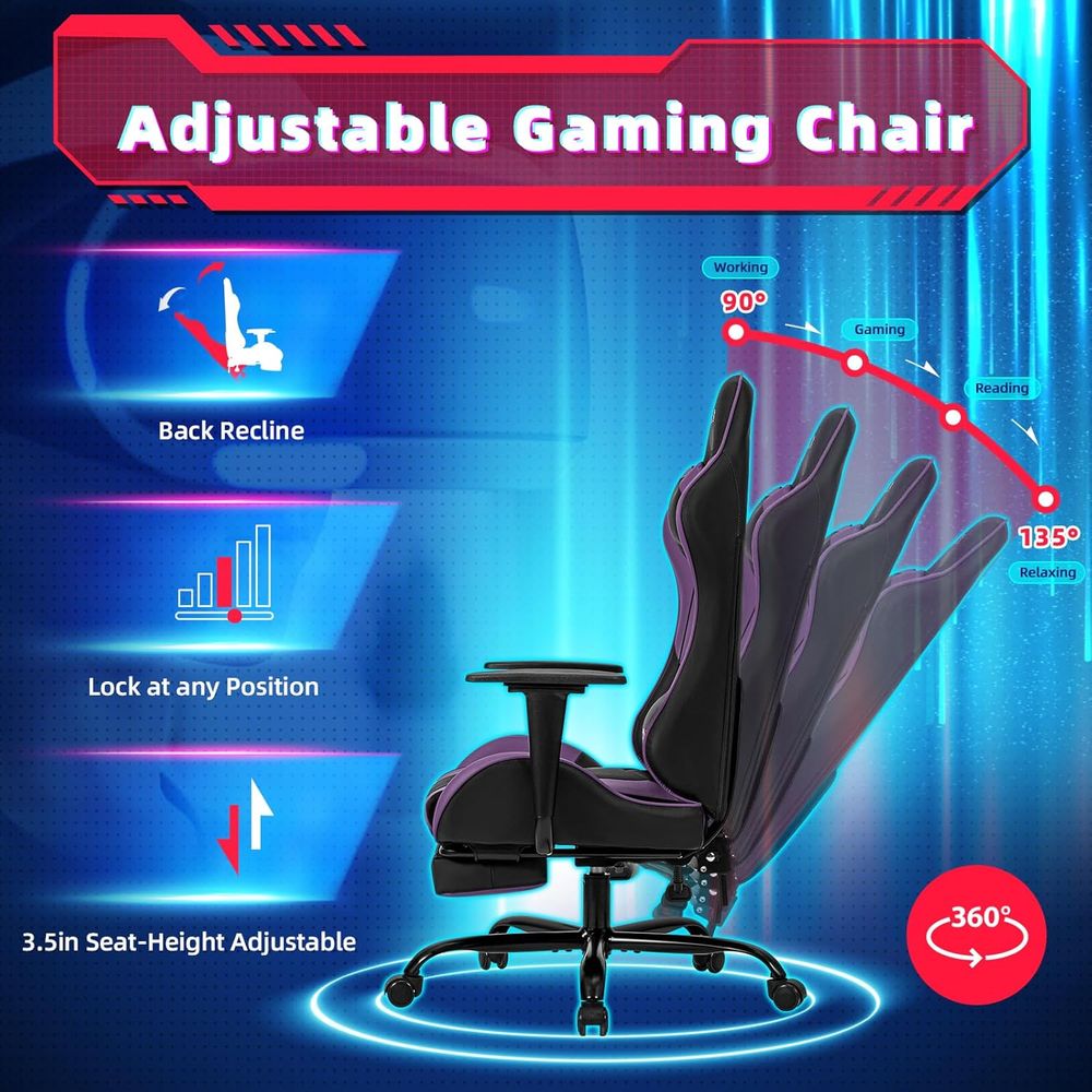 เก้าอี้เกมมิ่งสไตล์เรซซิ่งพร้อ - Gaming Chair บทวิจารณ์และราคา