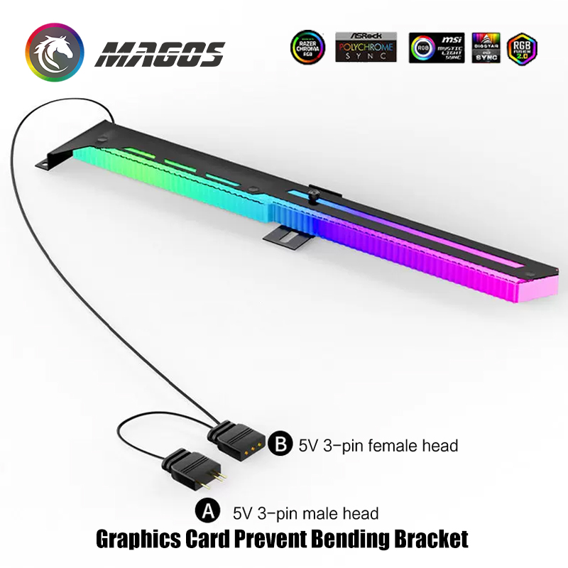 การ์ดจอป้องกันการโค้งงอ ARGB 5 - Pc Gaming Lian Li บทวิจารณ์และราคา