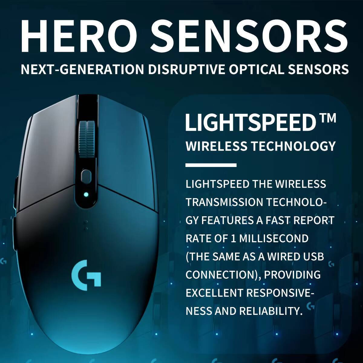 เมาส์เกมมิ่งไร้สาย Logitech G3 - Pc Gaming Logitech บทวิจารณ์และราคา