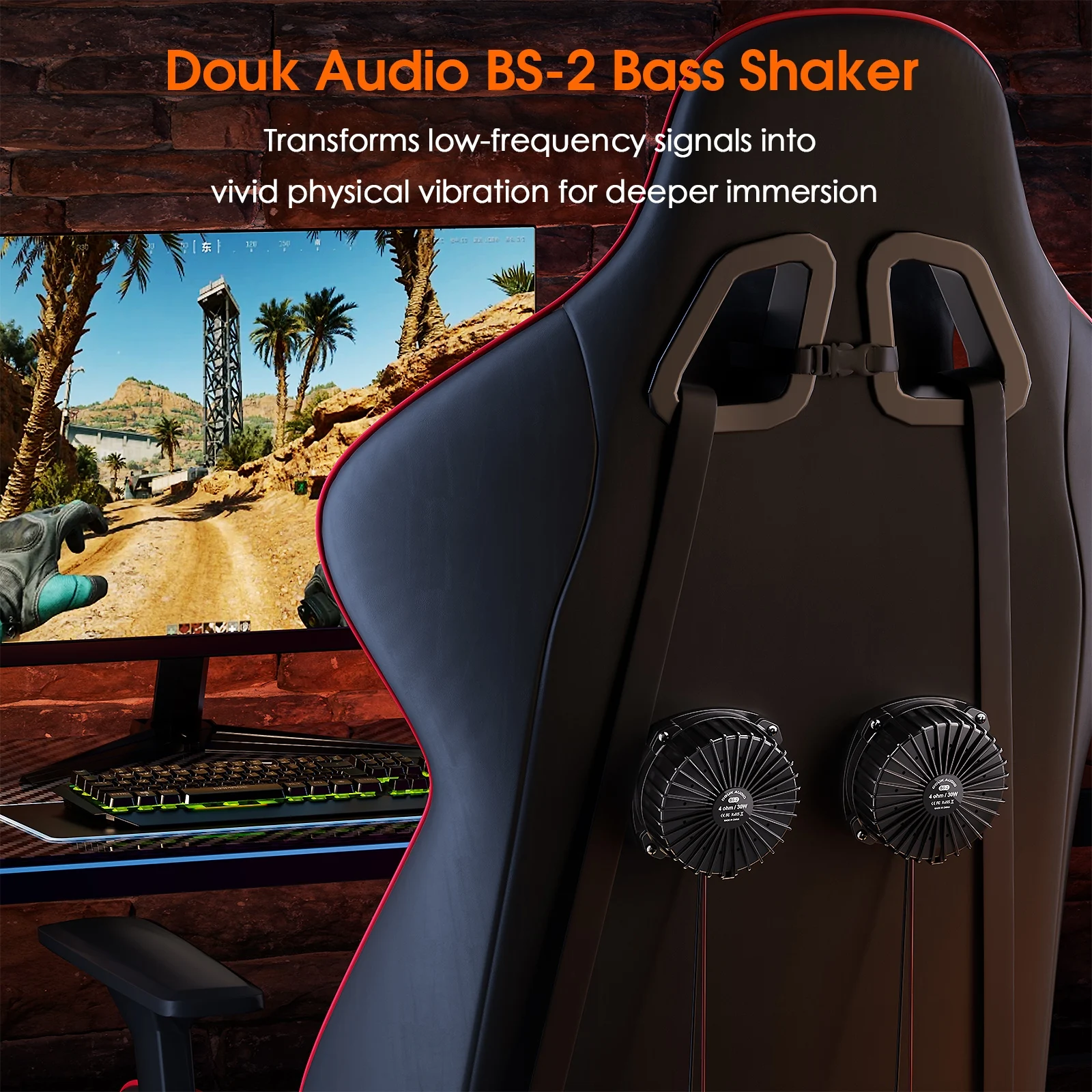 Douk Audio BS-2 30W 4Ω เครื่อง - Gaming Speaker บทวิจารณ์และราคา