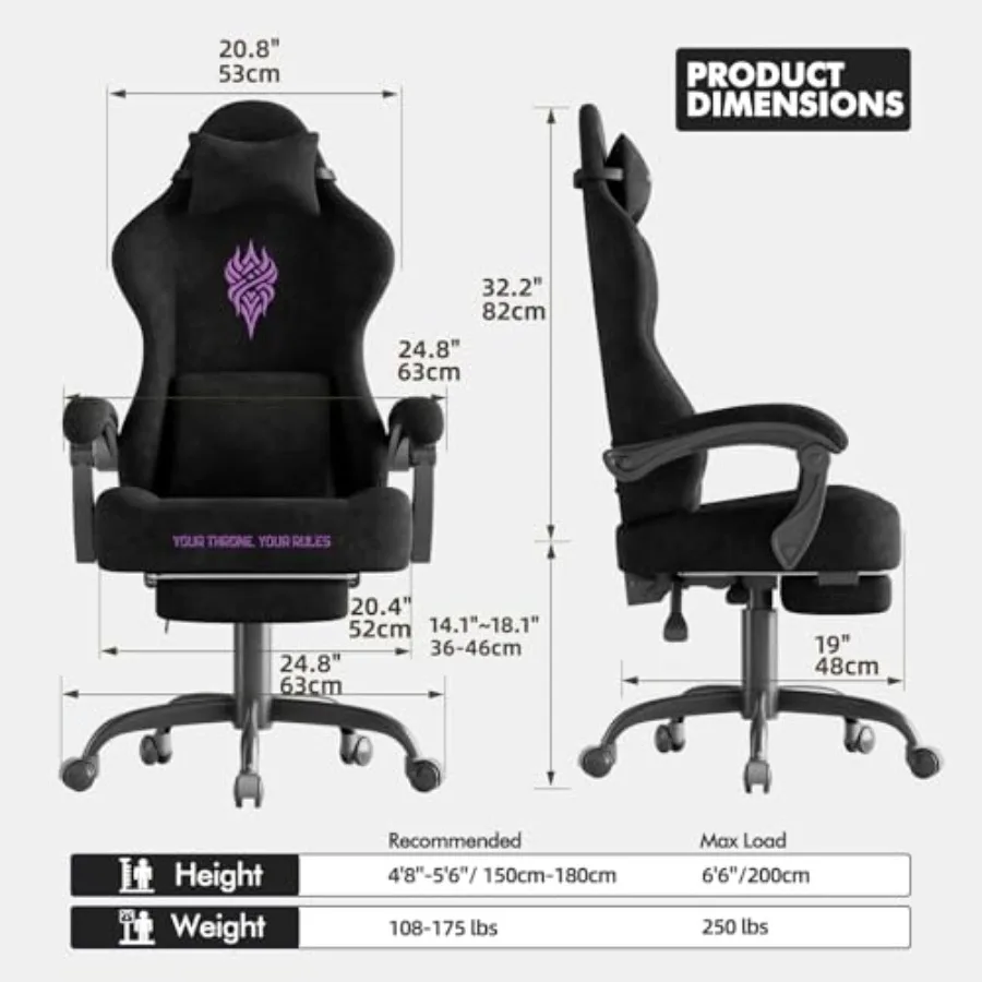 เก้าอี้สำหรับเล่นเกมและใช้ในสำ - Gaming Chair บทวิจารณ์และราคา