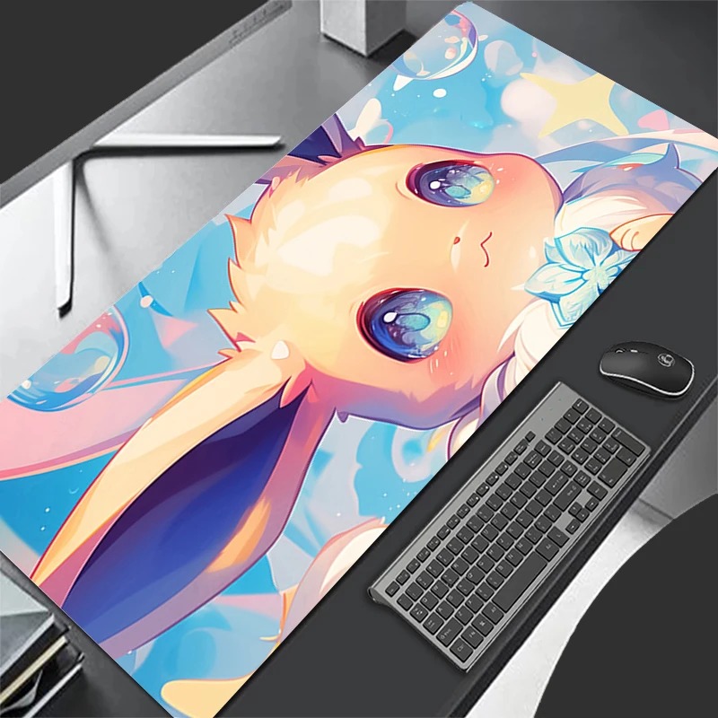 P-Pokemon Eevee Anime Gaming M - Pc Gaming Anime บทวิจารณ์และราคา