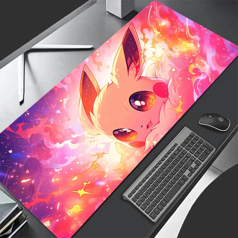 P-Pokemon Eevee Anime Gaming M - Pc Gaming Anime บทวิจารณ์และราคา