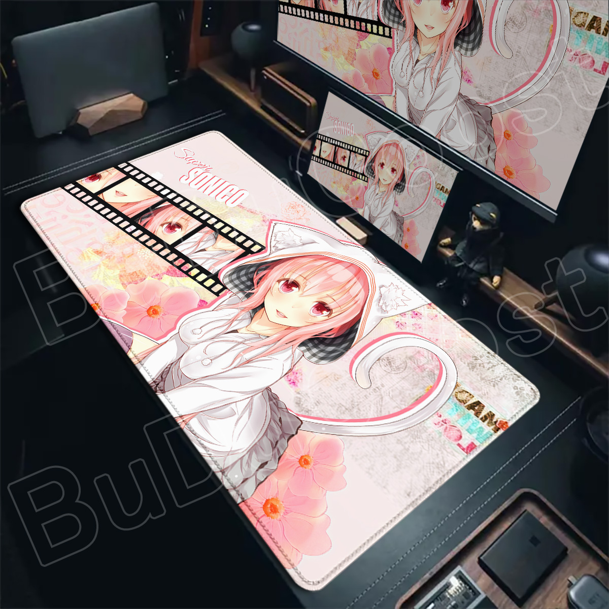 แผ่นรองเมาส์ XXL สำหรับแล็ปท็อ - Pc Gaming Girl บทวิจารณ์และราคา
