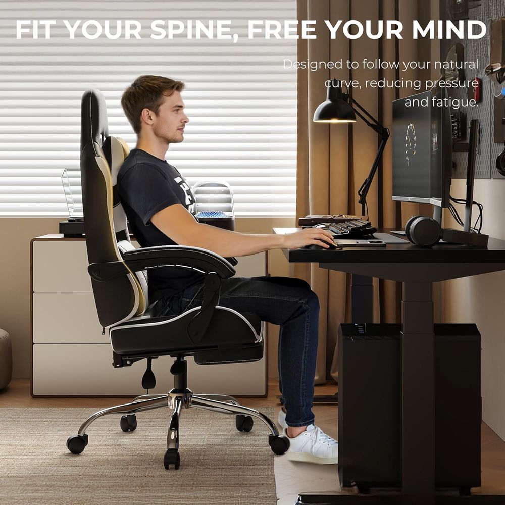 เก้าอี้เล่นเกมตามหลักสรีรศาสตร - Gaming Chair บทวิจารณ์และราคา