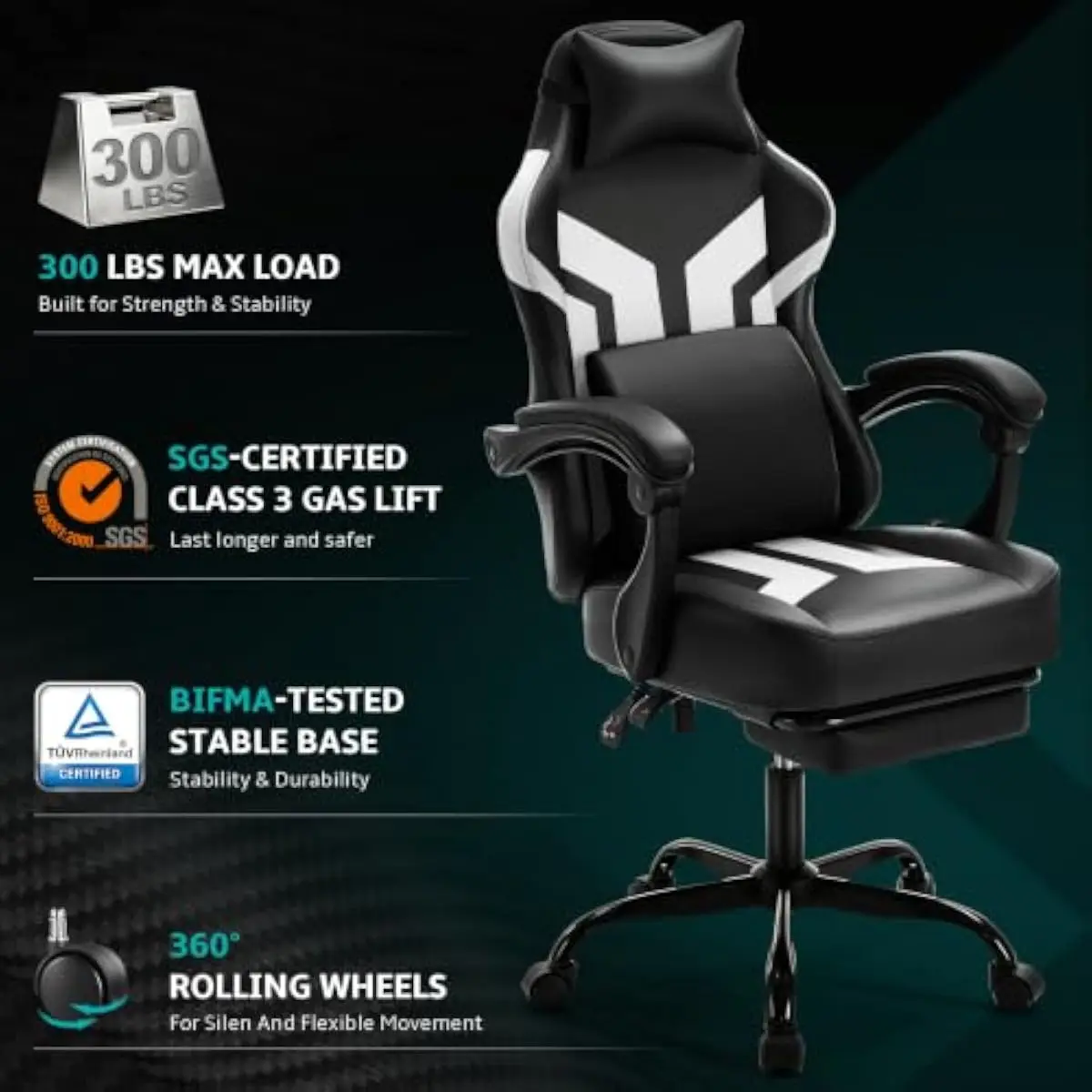 เก้าอี้เกมมิ่งพนักพิงสูงตามหลั - Gaming Chair บทวิจารณ์และราคา