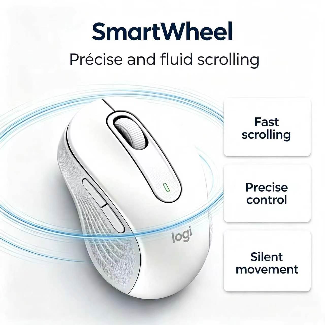 เมาส์ไร้สาย Logitech M650 รุ่น - Pc Gaming Logitech บทวิจารณ์และราคา