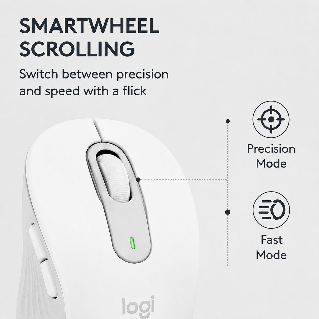 เมาส์ไร้สาย Logitech M650 รุ่น - Pc Gaming Logitech บทวิจารณ์และราคา