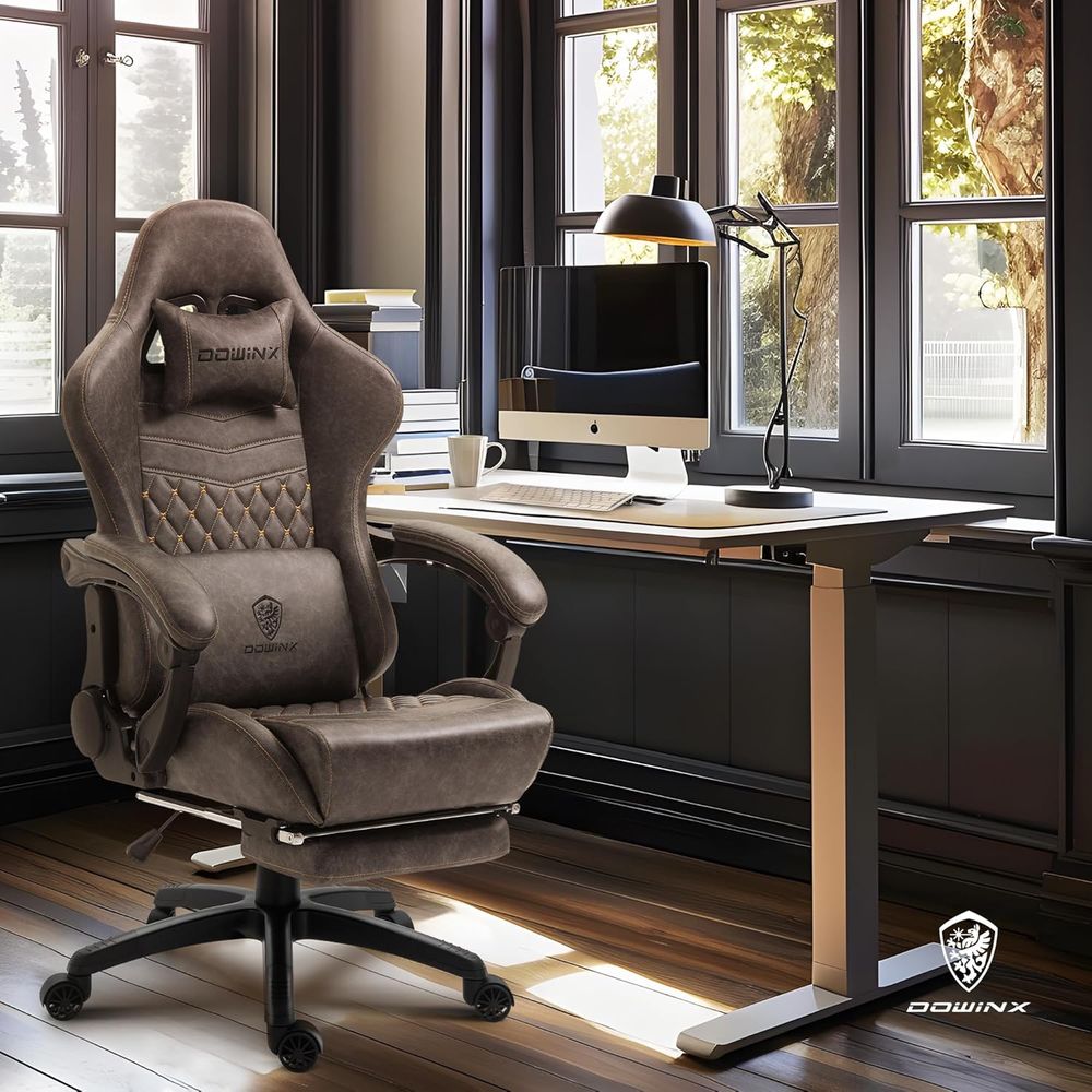เก้าอี้เล่นเกมสไตล์วินเทจขนาดใ - Gaming Chair บทวิจารณ์และราคา