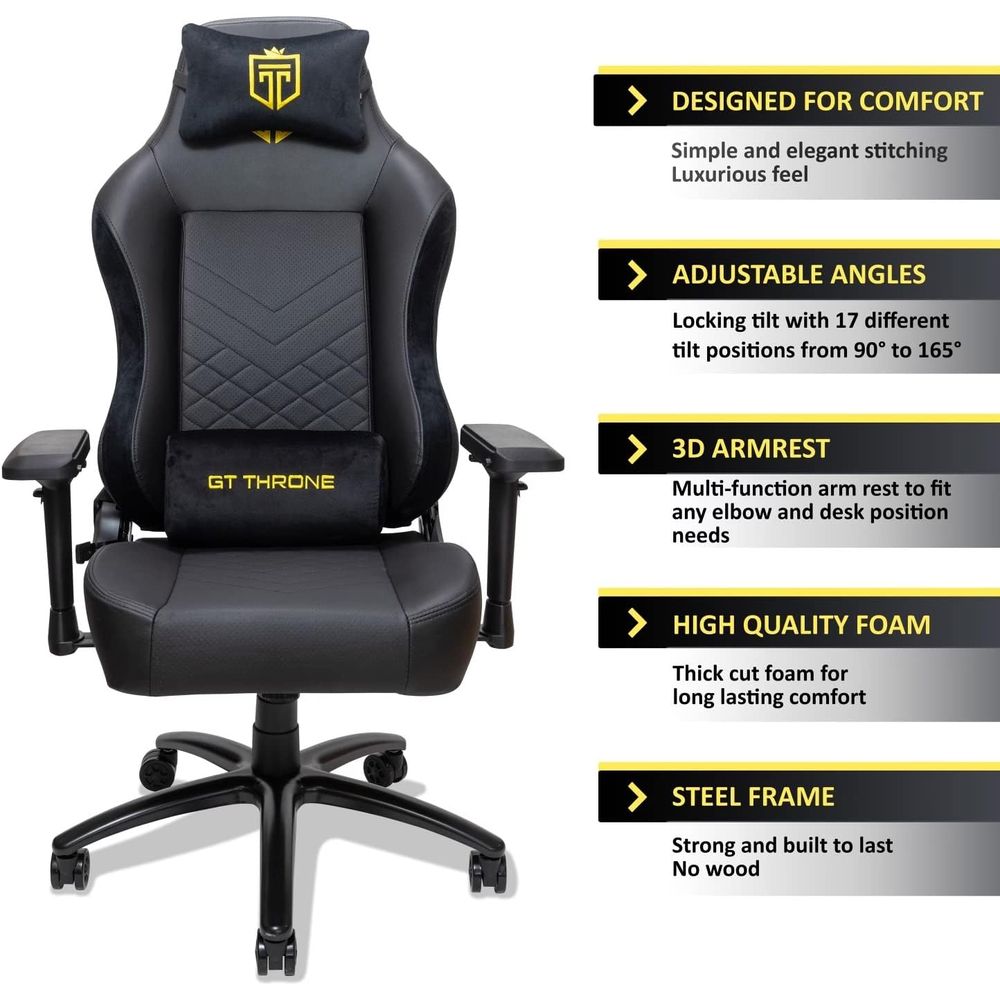 เก้าอี้เล่นเกมปรับเอนตามหลักสร - Gaming Chair บทวิจารณ์และราคา