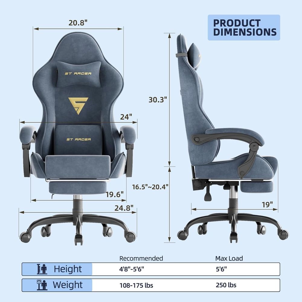 เก้าอี้เกมมิ่งตามหลักสรีรศาสตร - Gaming Chair บทวิจารณ์และราคา