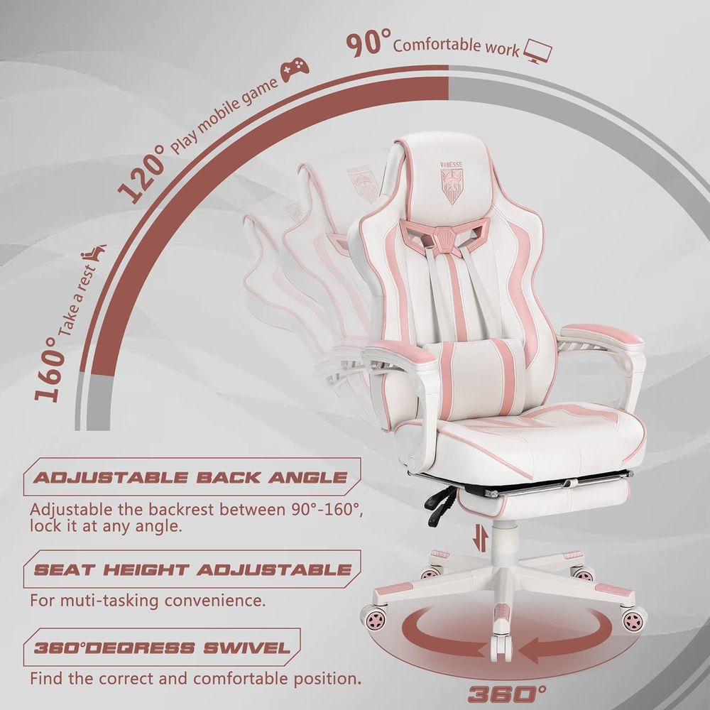 เก้าอี้เกมมิ่งพนักพิงสูงตามหลั - Gaming Chair บทวิจารณ์และราคา